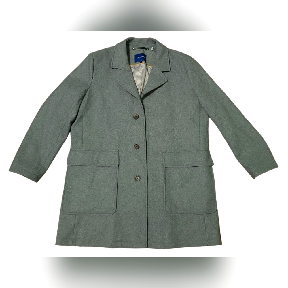 Cole Haan Men's Wool Cashmere Button Front Jacket Size XXL